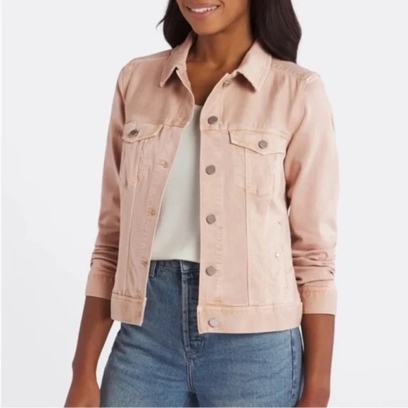 Liverpool Jackets & Blazers - Liverpool Temma Denim Jacket Blush